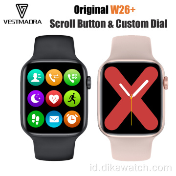 W26+ smartwatch Panggilan Khusus 1,75 &quot;Layar Sentuh Penuh